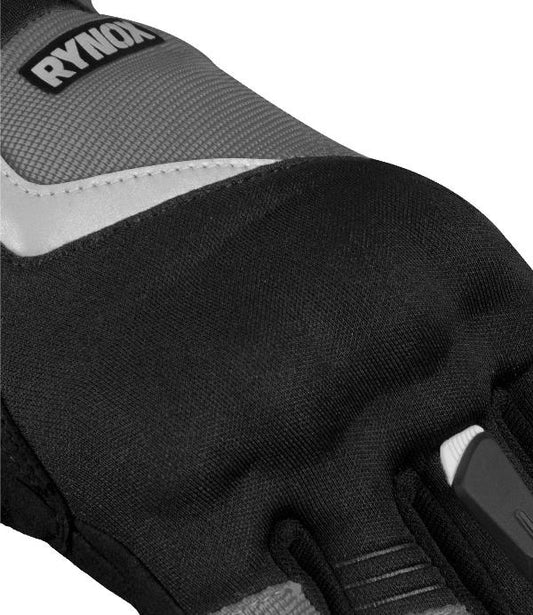 Rynox Helium GT Gloves - Black Grey