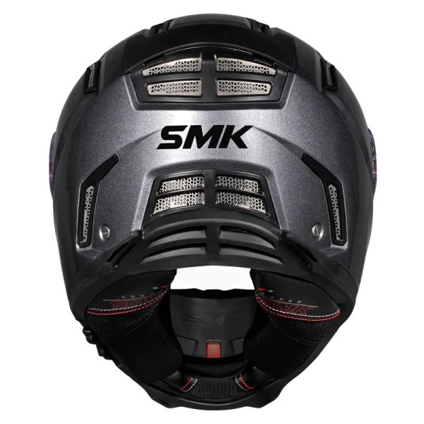 SMK-Agnar Solid Full Face Helmet-Anthracite GLDA 600