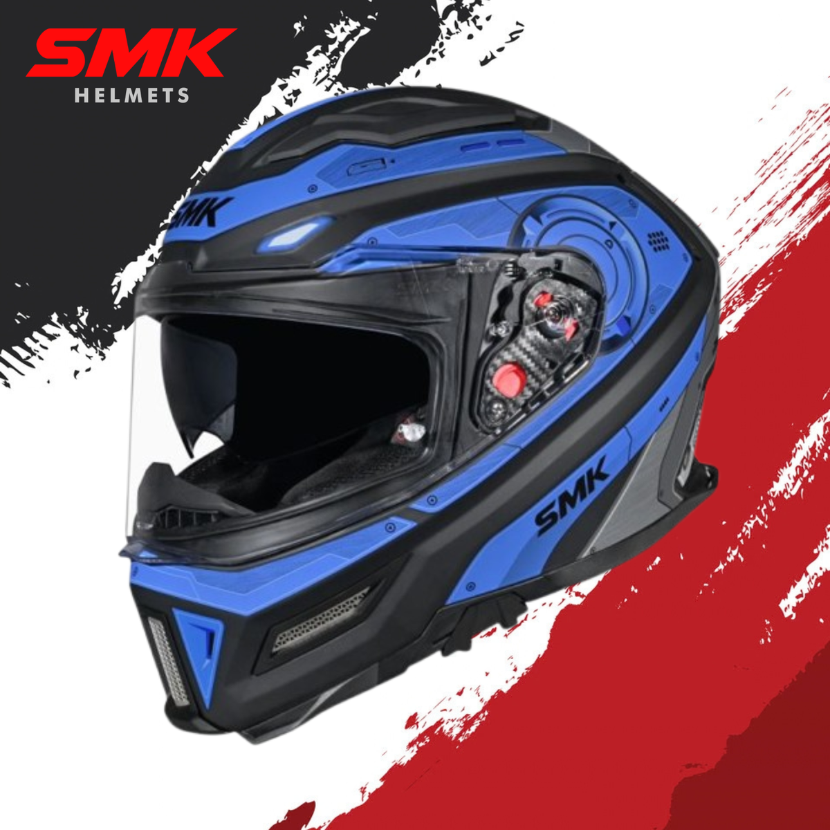 SMK-Agnar Cyborg Full Face Helmet-MA 265