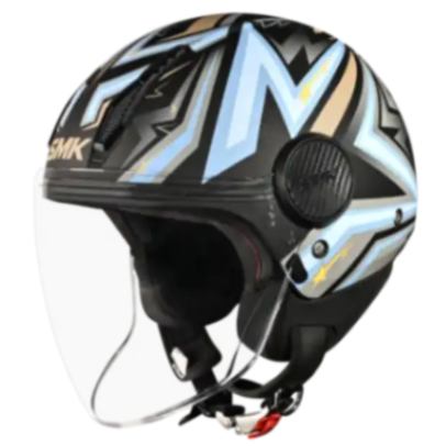 SMK Laminar Starz - Open Face Helmet - MA 257