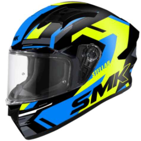 SMK Stellar K-Power Full-Face Helmet - GL245