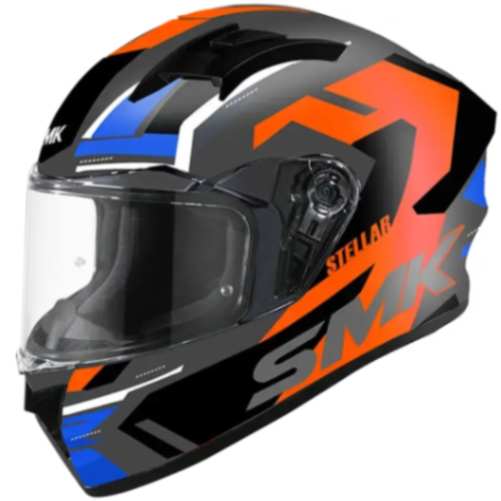 SMK Stellar K-Power Full-Face Helmet - GL635