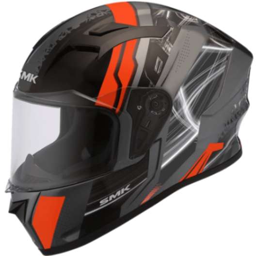 SMK Stellar Swank Full-Face Helmet - Matt MADA672