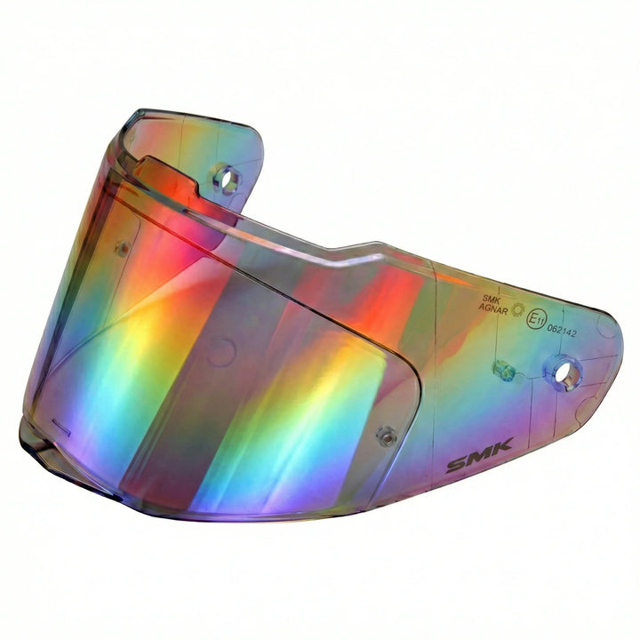 SMK Agnar Rainbow Visor - Pinlock 70 Ready