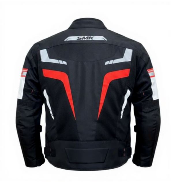 SMK Infinity Rush Riding Jacket Black/Red