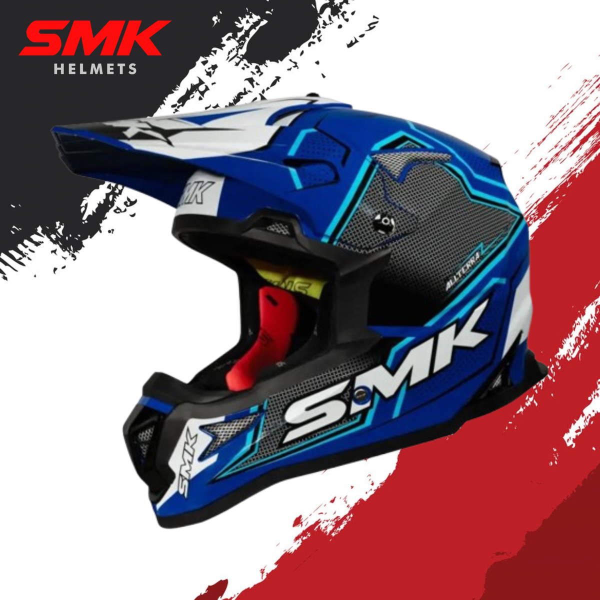 SMK Allterra Maverix – Off Road Helmet – GL 521