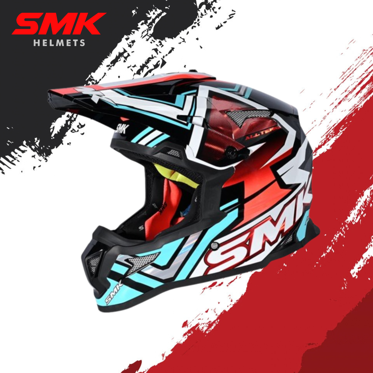 SMK Allterra X-Aces – Off Road Helmet – GL 253