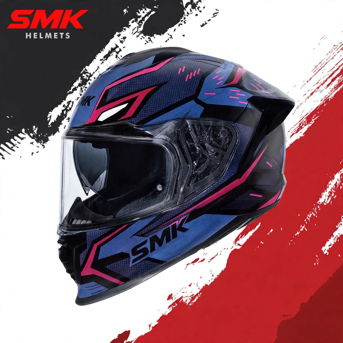 SMK Titan The Panther – Full Face Helmets – GL 259