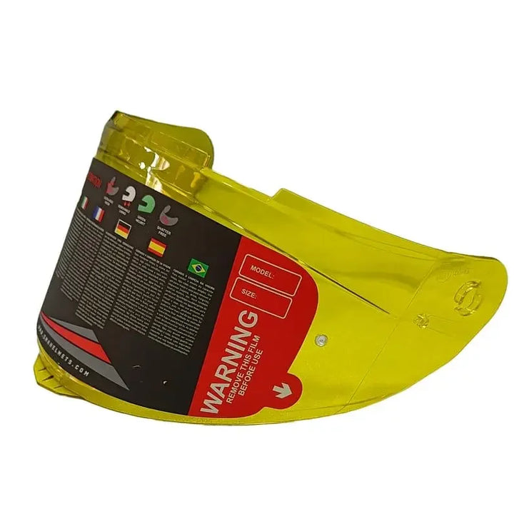 SMK Typhoon - Night Vision Yellow Visor (Pinlock 30 Ready)