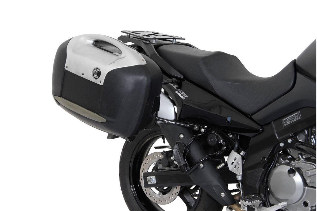 SW-Motech Adapter kit for SW Motech Quick Lock EVO Carrier – Hepco & Becker plastic cases.