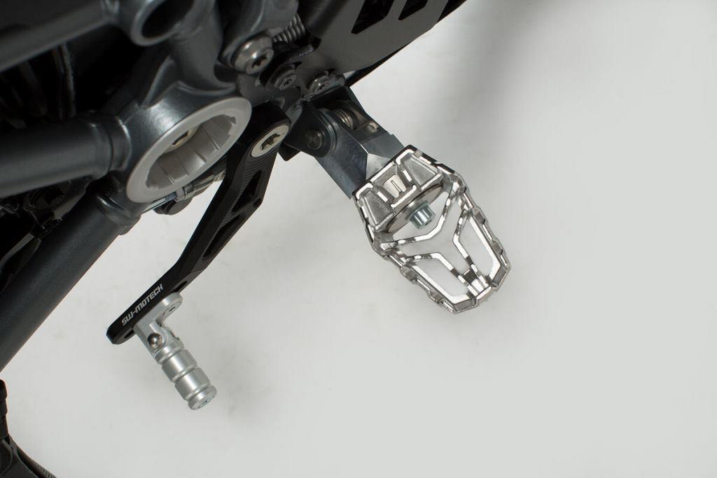 SW-Motech EVO Footrest Kit for KTM 390 Adventure & Suzuki V-Strom 650 XT