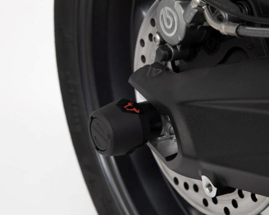 SW-Motech Rear Swingarm Sliders for Triumph Street Triple - STP.11.176.10600/B - Riders Junction