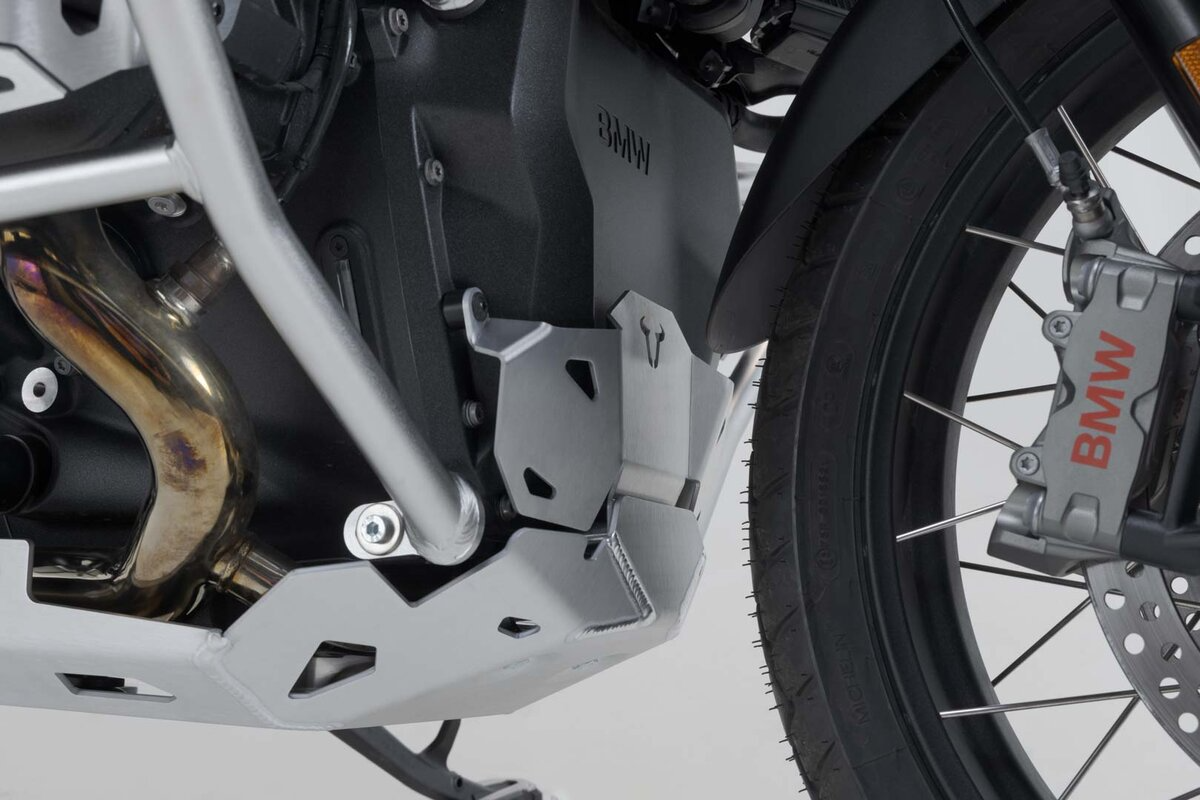 SW-Motech Sump Guard Extension for BMW R 1300 GS - Silver - MSS.07.975.10200/S