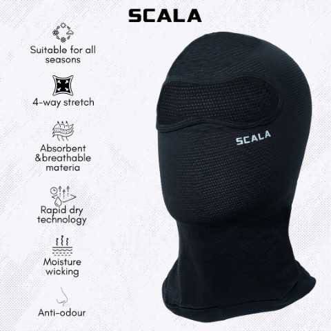 Scala Air-X Balaclava - Black