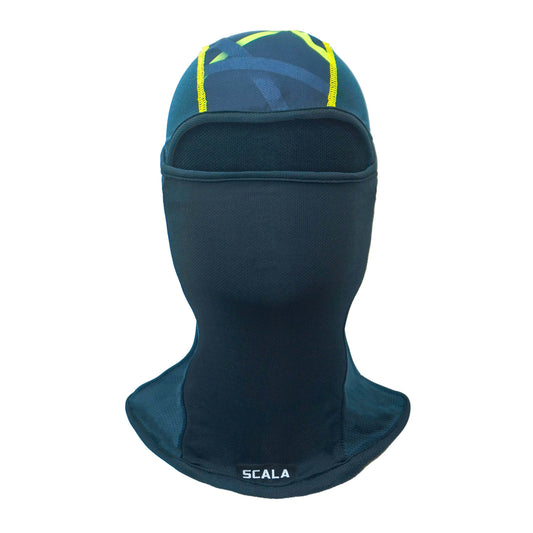 Scala Coolknit - Multipanel Balaclava (Black/Neon)