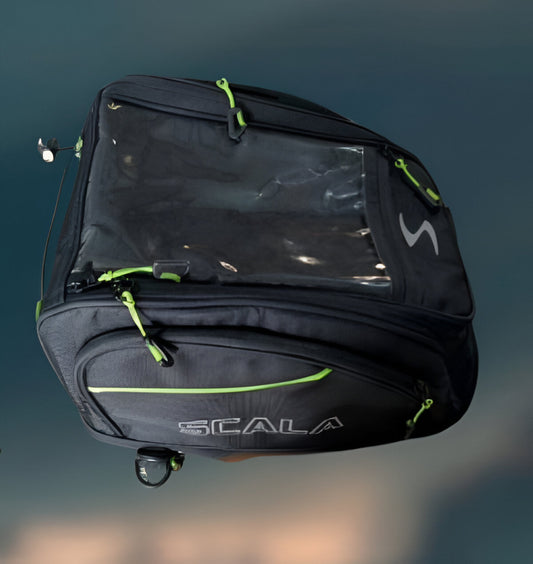 Scala Veloqon Plus Tank Bag (Black Neon)