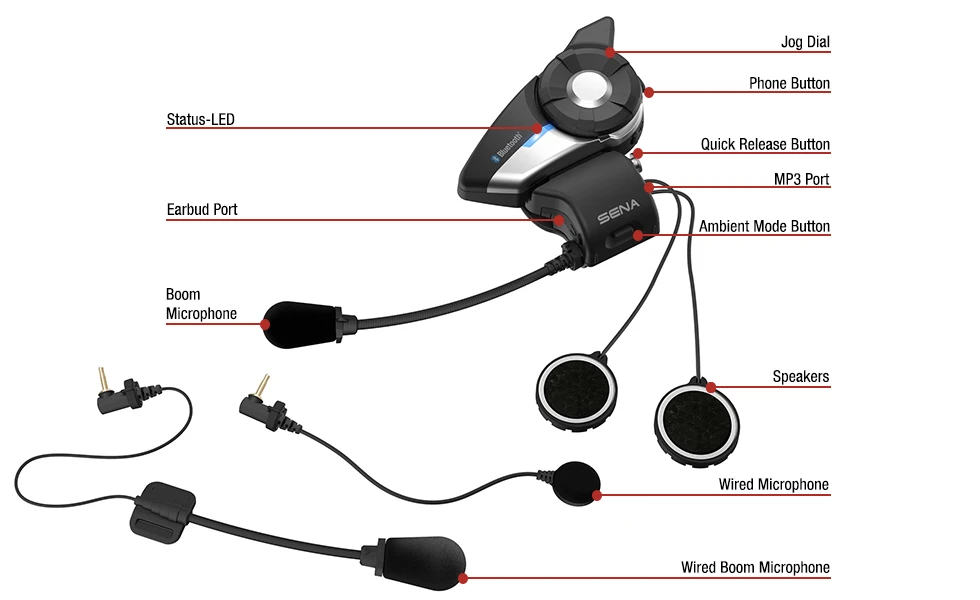 Sena 20S Evo Bluetooth Headset