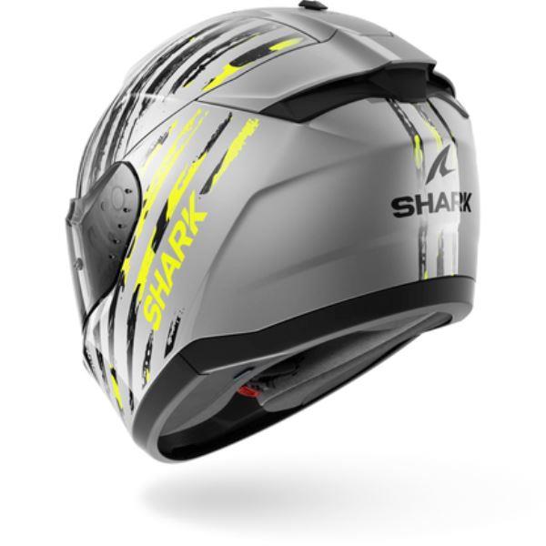 Shark RIDILL 2 Assya Helmet Silver Anthracite Yellow