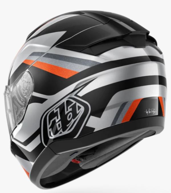 Shark Ridill 2 Apex Helmet Silver Black Orange (SKO)