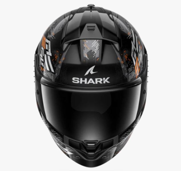 Shark Ridill 2 Helmet Molokai Black Silver Orange (KSO)