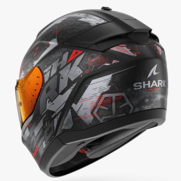 Shark Ridill 2 Helmet Molokai Matte Black Anthracite Red (KAR)