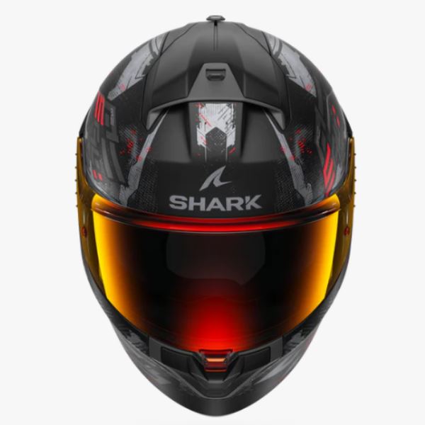 Shark Ridill 2 Helmet Molokai Matte Black Anthracite Red (KAR)
