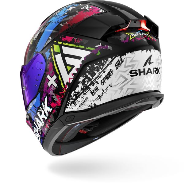 Shark Skwal I3 Hellcat Black Chrome Blue (KUB)
