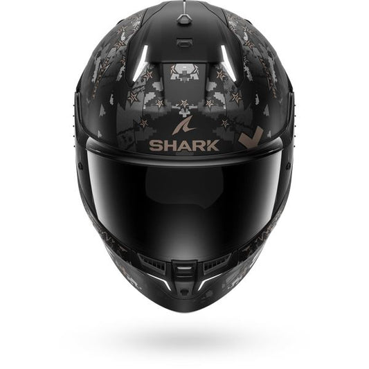Shark Skwal I3 Hellcat Matte Black Chrome Anthracite (KUA)