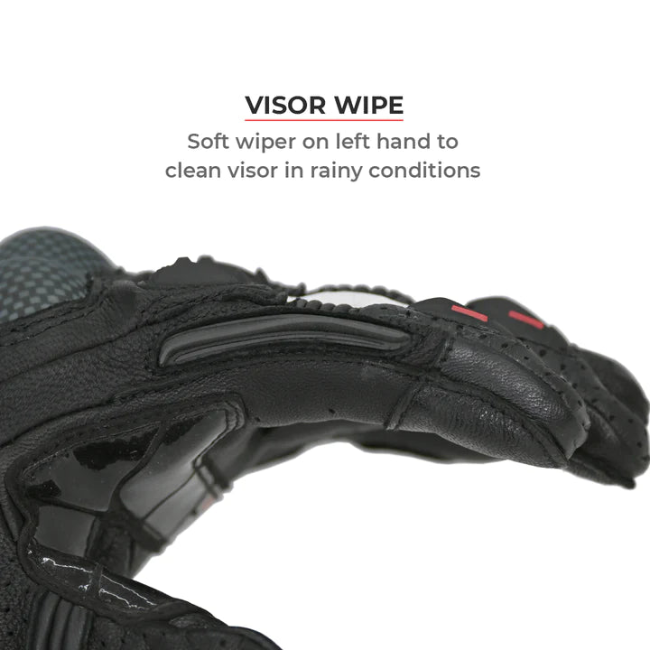 Shifter–Short Motorcycle Riding Gloves by Viaterra