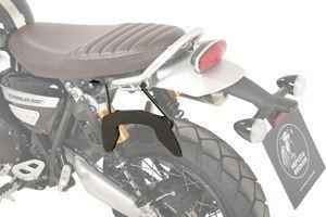 Side Cases C-Bow Left Side Black Triumph Scrambler 1200 XE Carrier - Hepco Becker - 6317588 00 01L