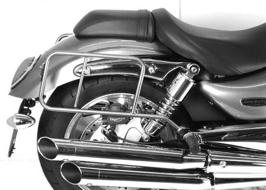 Side cases Carrier Quick Release Lock It Triumph Rocket 3 (13-19) Chrome – Hepco Becker - 650754 00 02