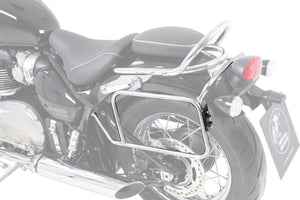 Side Case Permanent Carrier Triumph Bonneville Speedmaster Chrome - Hepco Becker - 6537572 00 02