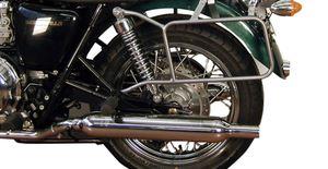 Side cases Permanently Fixed (Chrome) Triumph Bonneville T100 Carrier - Hepco Becker - 650790 00 02