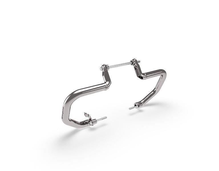 Silver Compact Engine Guards for Shotgun 650-KXA00203