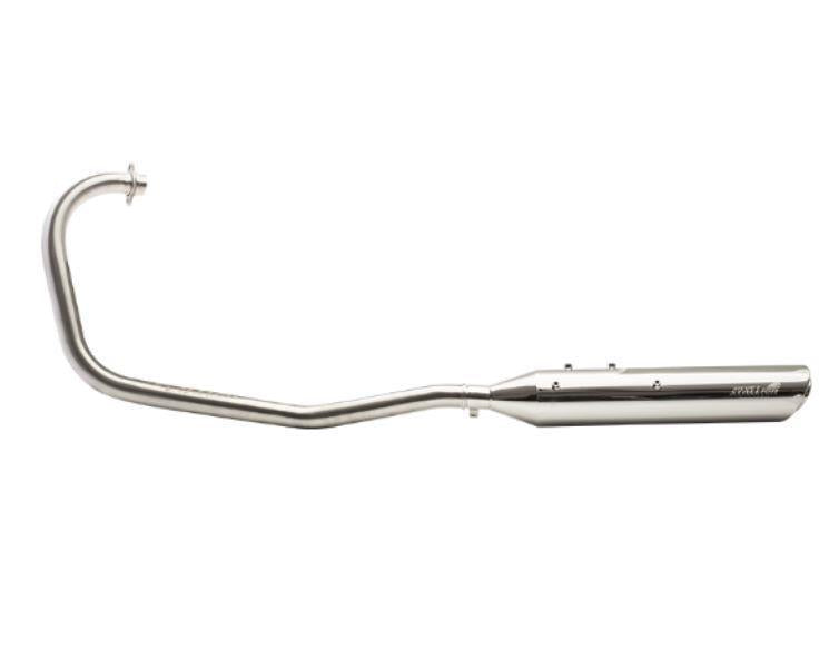 Silver Stallion-Full System (Silver) For Royal Enfield Classic 650 (CRUISER)