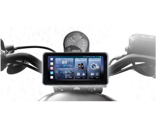 Simtac M10-PRO 6.0 inch IPS Motorcycle DVR and Navigation Screen