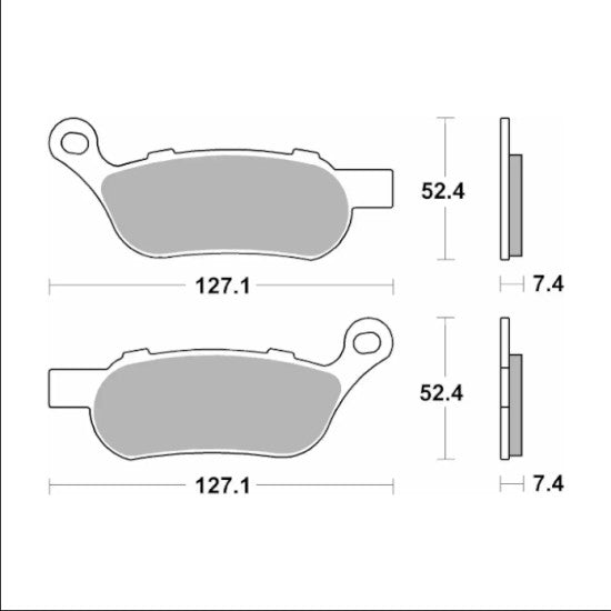 Sintered Brake Pads - SBS 854H.LS