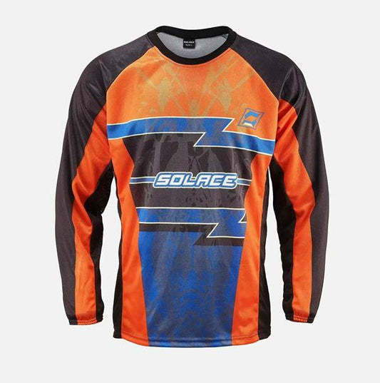 Solace Falcon Jersey ( Orange- blue )
