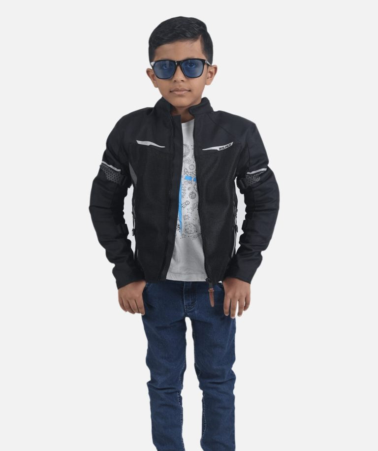 Solace Reywin Kids Jacket (B.Grey) - Buy Now At Riders Junction