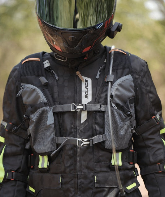 Solace - Hydro Trail Hydration Backpack (Grey) - Riders Junction