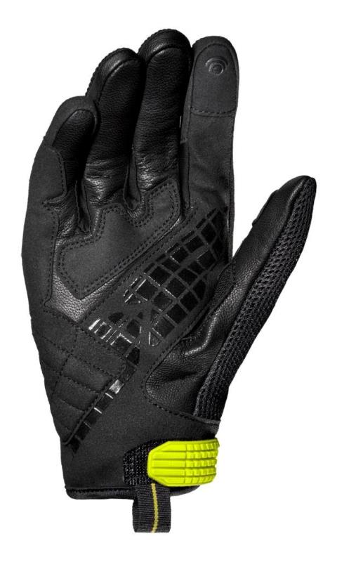 Spidi G Carbon Gloves - Black Fluo Yellow