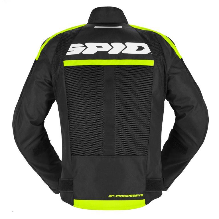 Spidi Progressive Net Windout Jacket - Black Yellow