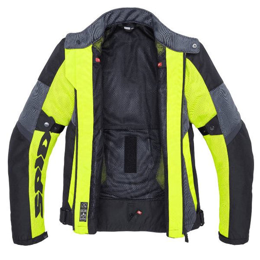 Spidi Tek Net Jacket - Black Yellow