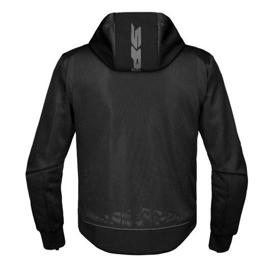 Spidi Hoodie Net Ultra-Breathable Riding Jacket (Black)