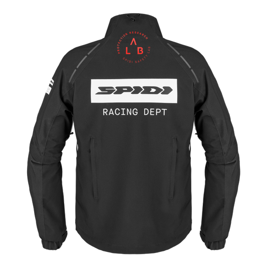 Spidi Pit Lane Highly Ventilated Motorcycle Riding Jacket (Black)