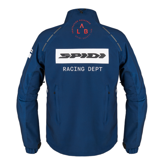 Spidi Pit Lane Highly Ventilated Motorcycle Riding Jacket (Blue)