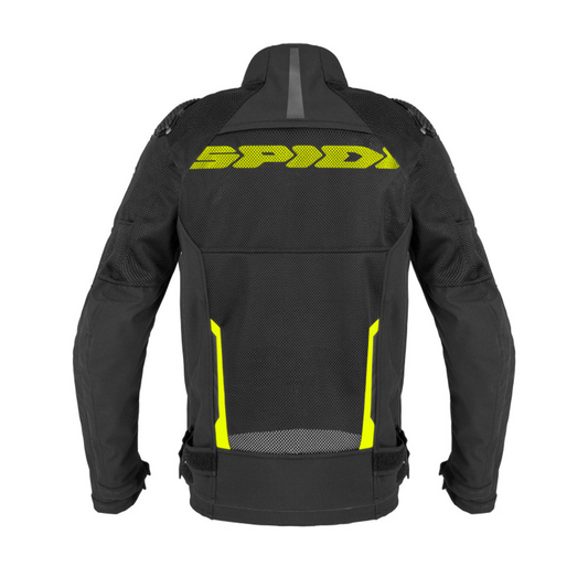Spidi Race Warrior 2 Net Sport Touring Jacket (Black/Yellow)