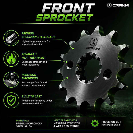 Sprocket For BMW G 310 GS (2017 Onwards) - Front - CPF406.16T - CRANK1