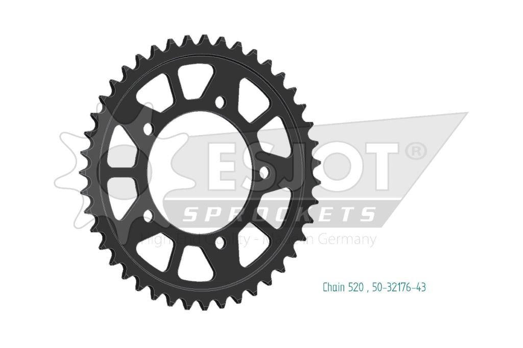 Sprockets Rear (32176 - 43t) - Esjot - 50-32176-43