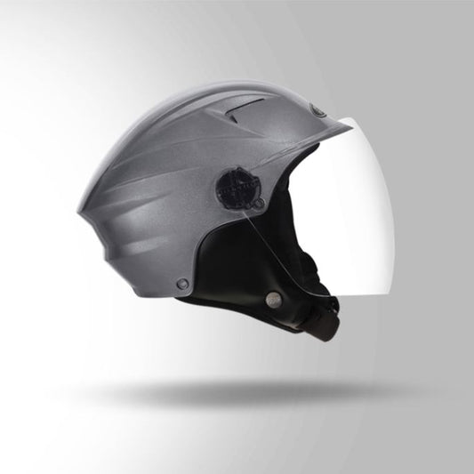 Studds Dame Bicycle Helmet - Open Face Helmets - Silver Grey